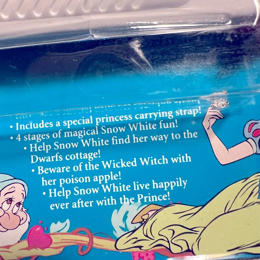 Vintage 1990’s Disney Snow White & 7 Dwarfs Electronic LCD Handheld Game-Tested